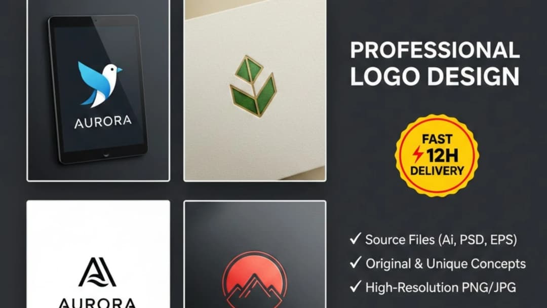 Creative Minimalist Logo Design for Your Brand