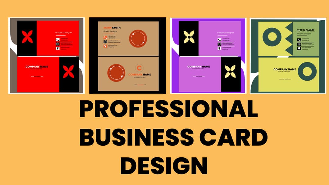 স্টাইলিশ ও প্রফেশনাল বিজনেস কার্ড ডিজাইন করুন সেরা দামে, দ্রুত ও নির্ভরযোগ্য সেবায় ।