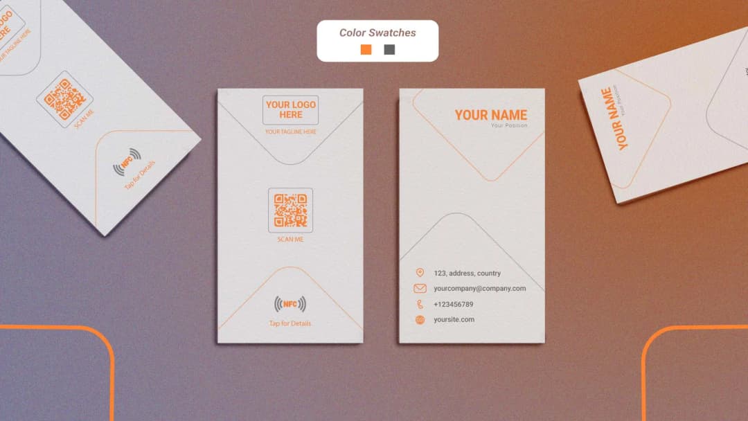 I will design a professional dual sided business card for your company