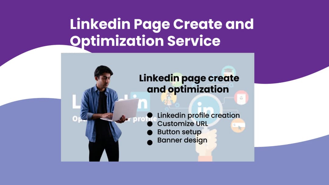 LinkedIn page create and optimization service