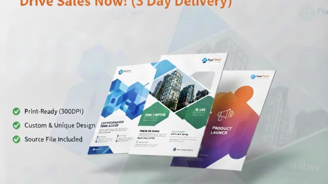 Professional Flyer Design for Business & Events