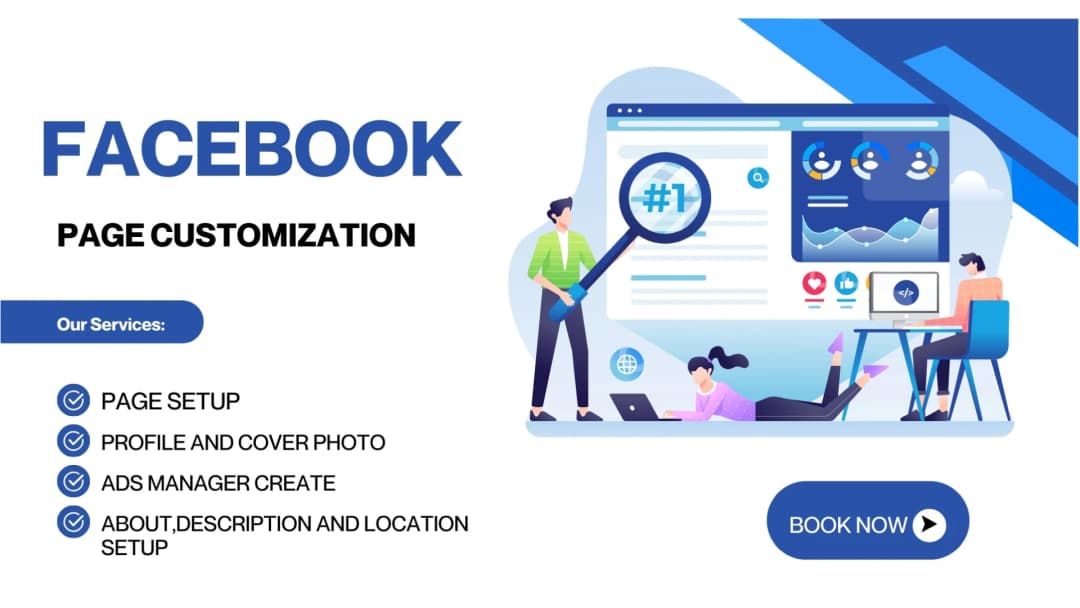 Set Up and Customize Your Facebook Business Page Professionally.