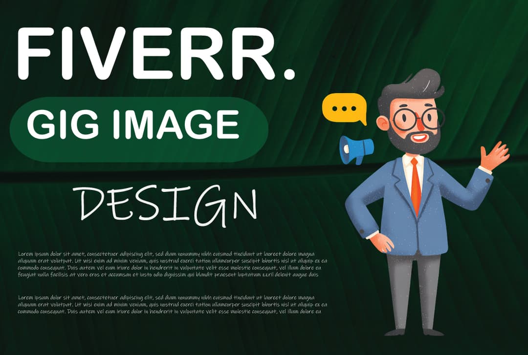 Fiverr-এর ভিড়ে তুমি চাইলে আলাদা হতে, তাহলে ইমেজটা আমায় দিয়ে বানাতে!