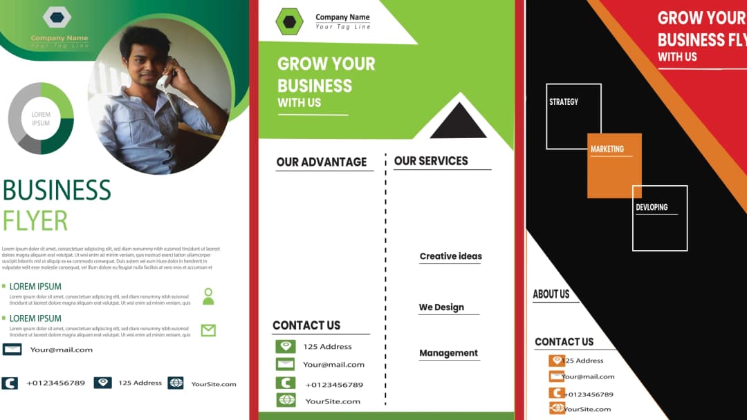 I will do a Business Flyer Design for your brand