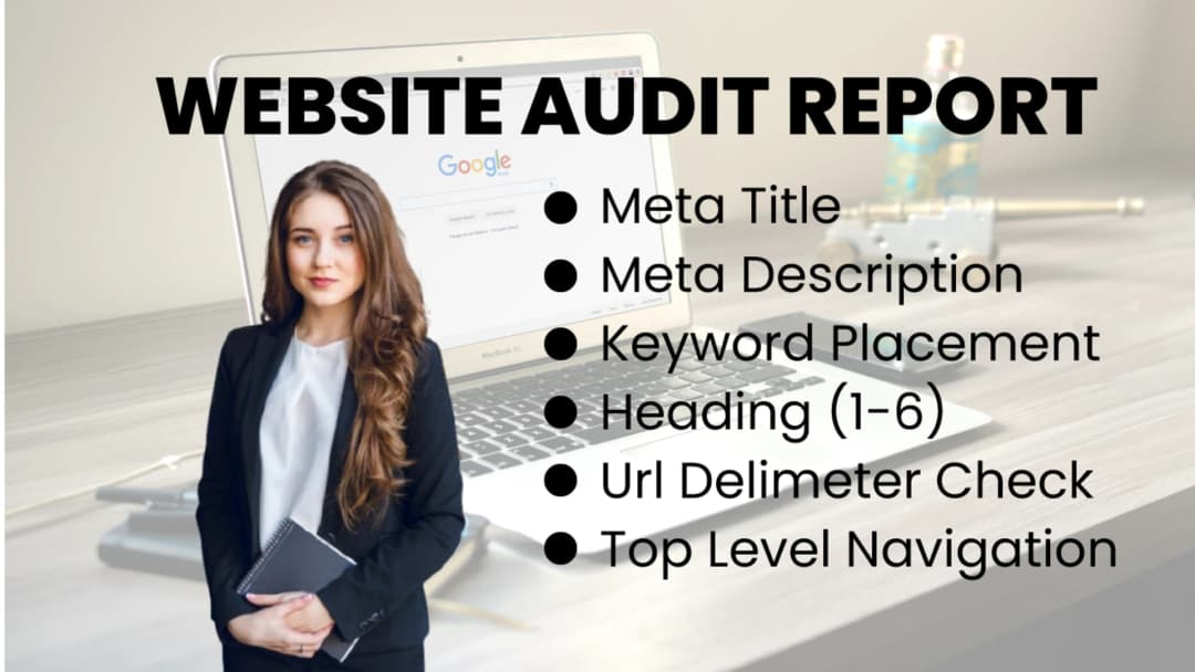 I will do Professional SEO website audit will fully optimize.