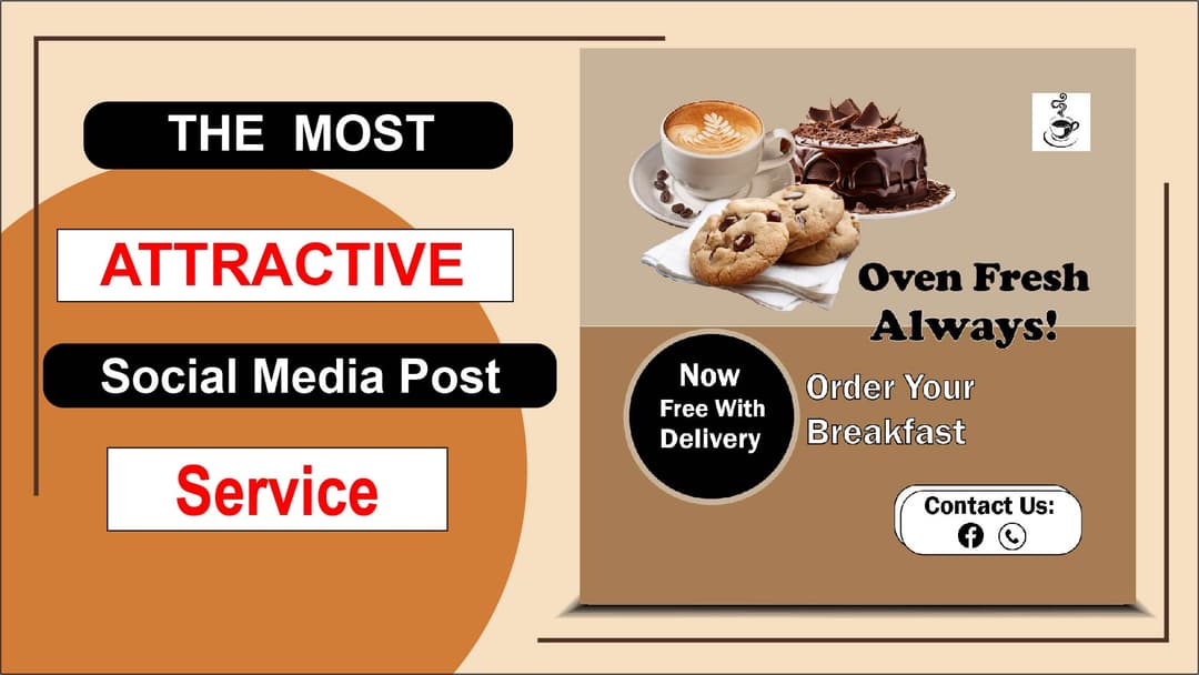 Eye-Catching Social Media Post Design Service