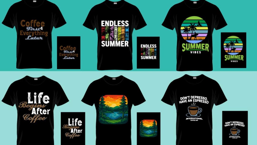 I will do creative typography and custom graphic t shirt design