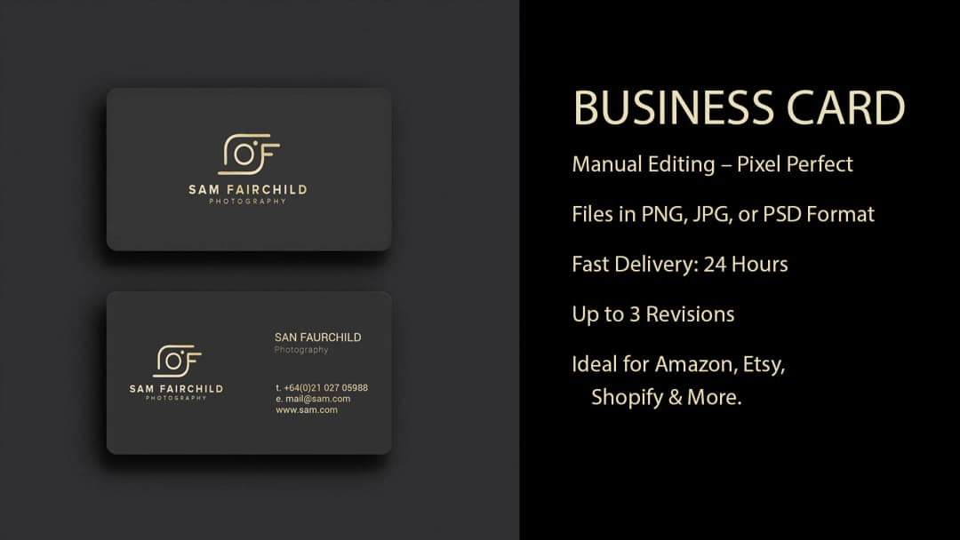 Creative Business Card Design with Fast Turnaround
