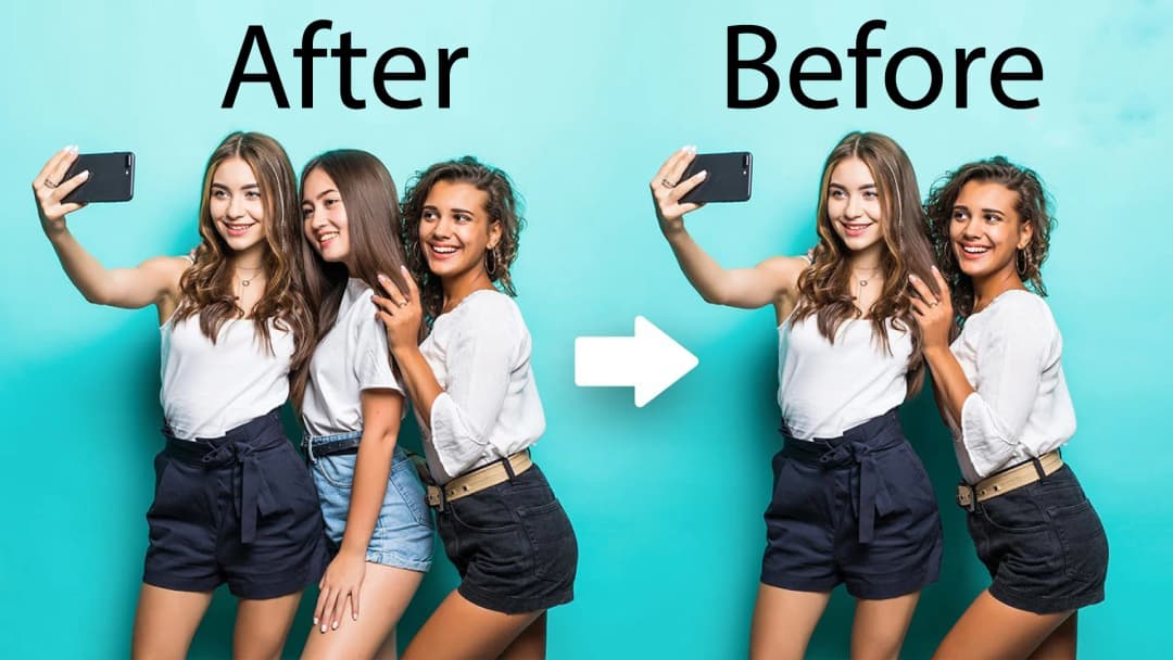 I will remove or add object, person, people add text