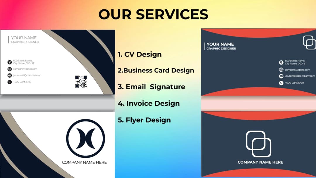 I Will Do Luxury and Professional Business Card Design