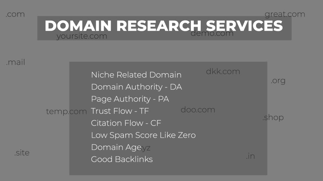I will research high quality expired domains related to your niche
