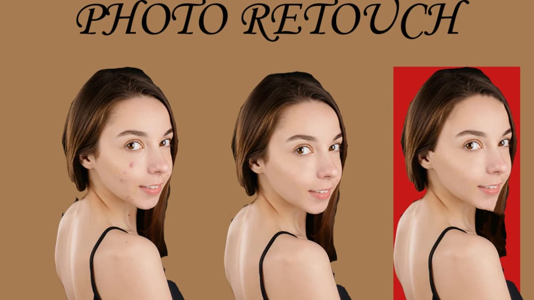 I will do PHOTO RETOUCH Service